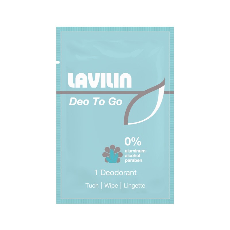 Lavilin Deo Wipes 1 Box of 10 Wipes