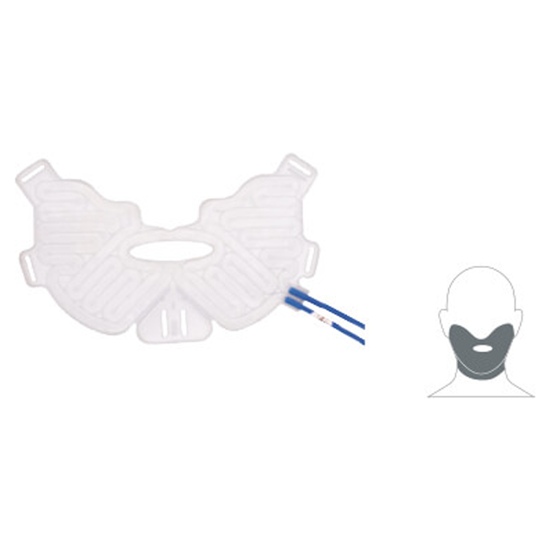 HILOTHERM face cuff lower, with bridge